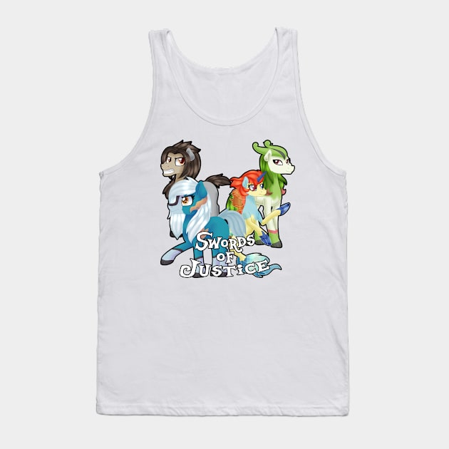 Swords of Justice Tank Top by Spokenmind93